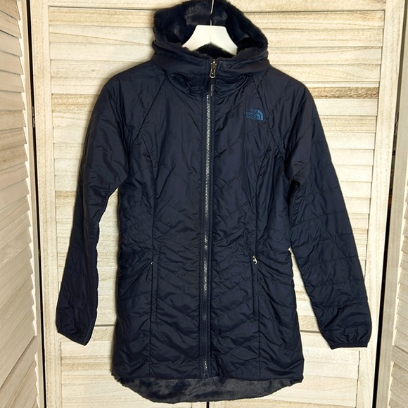 The North Face Women’s Mossbud Insulated Reversible Coat. Size XS - Picture 2 of 16